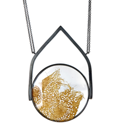 Pressed Cocoon Cathedral Necklace