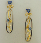 Sapphire Earrings