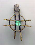 emerald pendant