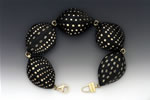 Ebony Pods Bracelet by Susan Chin